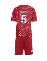 Liverpool Jeremy Jacquet #5 Domácí dres pro děti 2026-27 Krátký Rukáv (+ trenýrky)